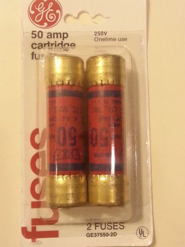 G.E. Cartridge Fuses  4 packages of 4 fuses for a total of 8 fuses.