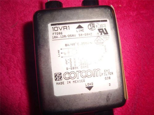 CORCOM EMI FILTER G38 8A 2501V