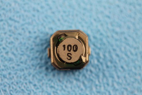 Inductor power 10uh smd rohs one tape of 60 pcs. sumida cdrh62bnp-100mc for sale