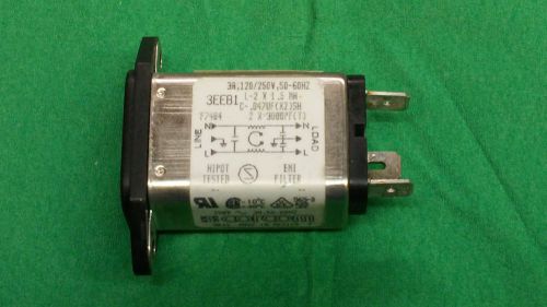 New ( out of box) corcom ac line filter 3eeb1 3a,120/250v for sale