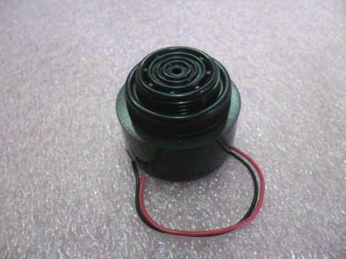 HPA43AX-1 PULSE TONE 30mm ROUND BUZZER 12VDC - 24VDC (6-28V) 1900hz &gt;100db wires