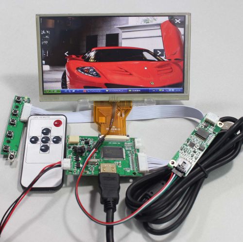 HDMI LCD controller board+ 6.5inch 800x480 AT65TN14+Touch panel+Remote control