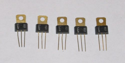 (5) motorola mpsu56 pnp 80-volt 3-amp 10-watt silicon transistor amplifier for sale