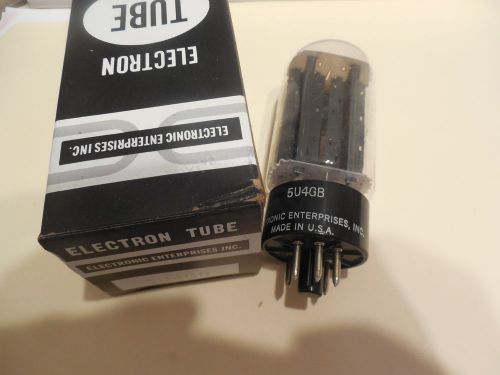 Electronic enterprises electron vacuum tube 5u4gb 5 pin new for sale
