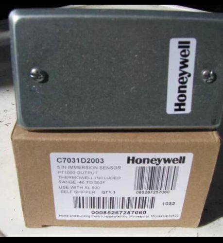 Honeywell C7031D2003  PT 1000  5 Inch Hot Or Chilled water Immersion Sensor