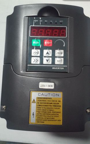 VARIABLE FREQUENCY DRIVE INVERTER 220V 1.5KW BY HUANYANG                  Bin h6