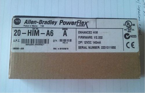 AB Allen Bradley Enhanced PowerFlex 7-Class HIM 20-HIM-A6 Factory Sealed