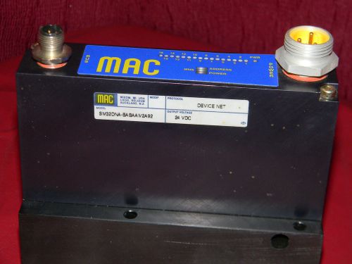 Mac Valves SM32DNA-BAB/M2A92 24 VDC DeviceNet Serial Interface