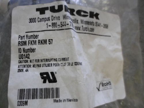 Sealed in bag turck rsm fkm rkm 57 for sale