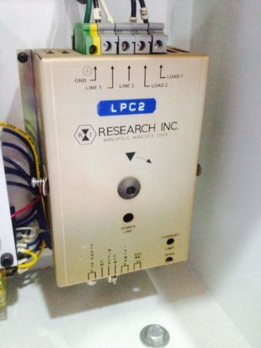 Research INC Power Controller Model 60906-120 120VAC 55AMPS 60Hz