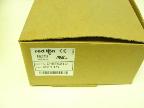 New red lion 1/16-din 1-preset timer, c48ts013 for sale