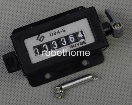 D94-s black casing 6 digits mechanical pull stroke counter new for sale