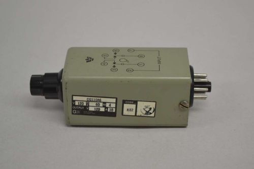 Eagle signal cg110a6 relay timer 1-10sec 120v-ac 10a amp d368048 for sale