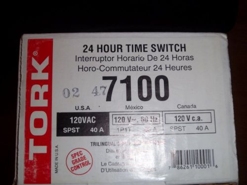 TORK,  24 HOUR TIME SWITCH  7100