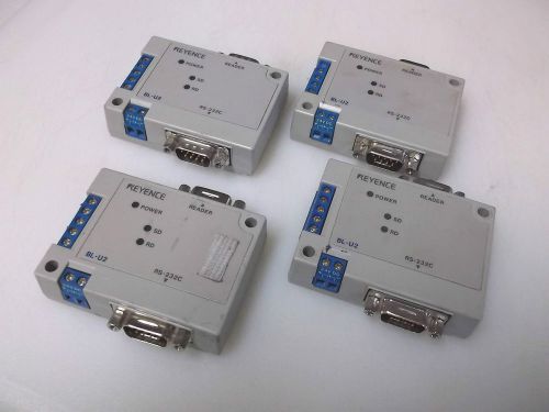 Keyence Laser BarCode Scanner Power Supply BL-U2 (Set of 4)
