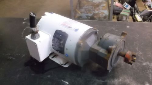 BALDOR WASHDOWN DUTY .5 HP MOTOR, CWDM3538, V 230/460, RPM 1725, FR 56C, USED