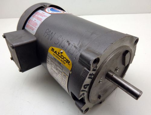 Baldor VM3112 .75HP 1800RPM 56C DP 208-230/460V Energy Saver Industrial Motor