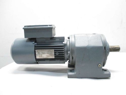 SEW EURODRIVE R63DT80N4BMG 0.75KW 460V 1620RPM GEAR 28.93:1 56RPM MOTOR D427865