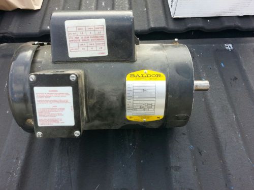 3 hp single phase baldor electric motor for sale