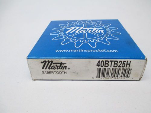 NEW MARTIN 40BTB25H 25 TOOTH CHAIN SINGLE ROW SPROCKET D314375