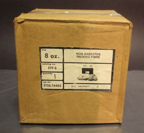 OZ Gedney Neer EYF-8 Packing Fiber Filler Compound - NEW (B2)