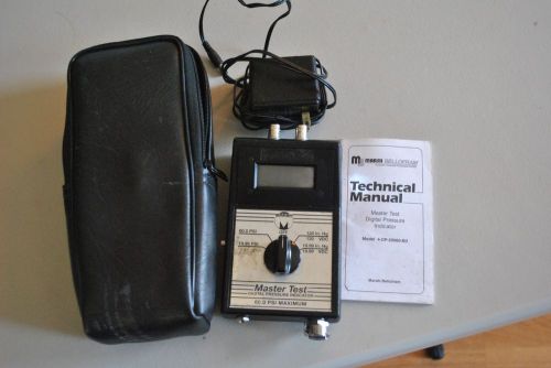 Master Test Digital Pressure Indicator Model 4-DP-20060-B3