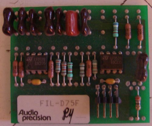 Audio Precision FIL-D75F  Board