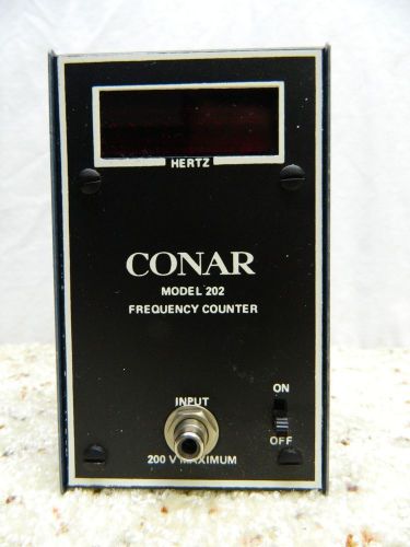conar model 202 frequency counter