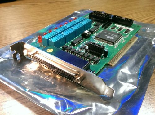 Adlink NuDAQ PCI-7250 REV.A3 8 Channel Digital Relay I/O PCI Card Board