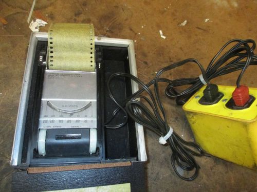 Vintage Amprobe AC Voltage Recorder LAV8600 ((TESTED)