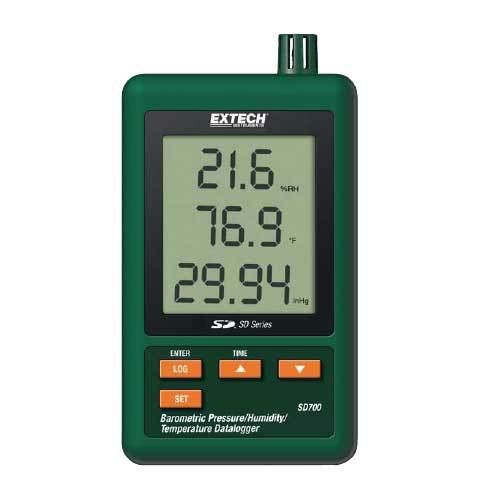 Extech SD700 Barometric Pressure/Humidity/Temperature Datalogger with SD Card