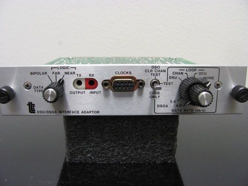 TTC 30481 DSO/DSOA INTERFACE ADAPTER