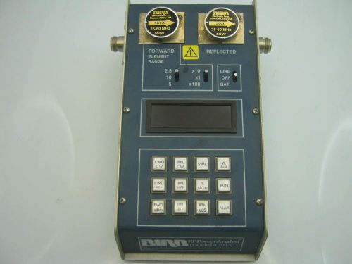 Bird power sensor 25-60mhz 50w 500w  4391a rf directional wattmeter for sale