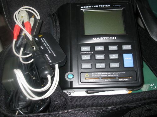 Handheld lcr meter inductance capacitance resistance dq?esr 100khz rs232 ms5308 for sale
