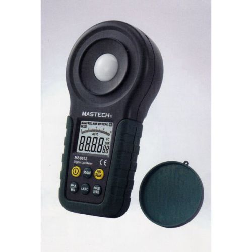 Mastech ms6612 digital lux footcandle light meter luxmeter 200,000 lux for sale