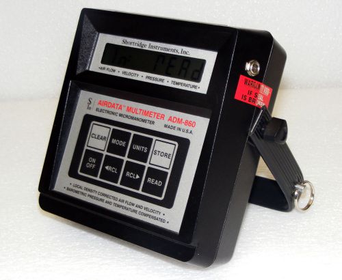 Shortridge adm-860 electronic airdata multimeter micromanometer for sale