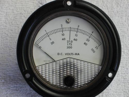 Vintage panel meters nos d.c. volts-ma for sale