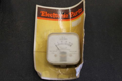 Vintage nos EMICO panel meter DC amps 0-25 electronic parts free shipping