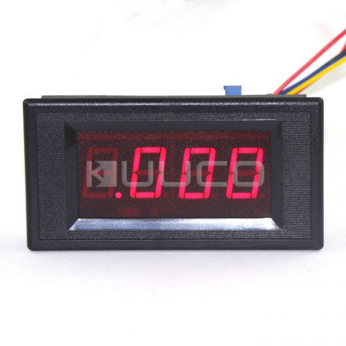 Mini red led 0-2ma milliamp meters milliamperemeter dc current measurement amper for sale