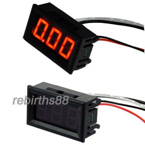 Hotsell New Useful Red LED Panel Meter ea Mini Digital Ammeter DC 0 To 10A K0E1