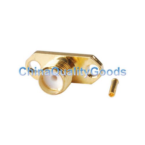 SMA Solder female Flange Connector for .086&#039;&#039; Cable