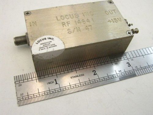 Microwave Power Amplifier 1.5-2.1 GHz 20dBm 25dB TESTED