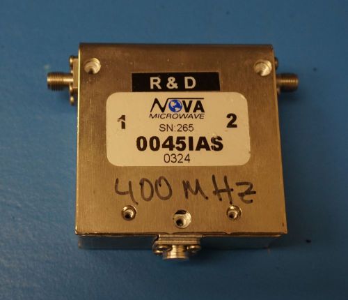 NOVA 0045IAS Microwave Isolators