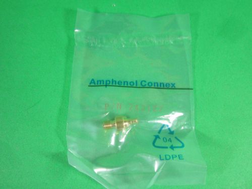 Amphenol Connex MCX Plug to SMA Jack -- 242127 -- New
