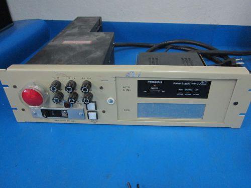 Electroglas Power Supply w Panasonic WV-CD52 Camera Power Supply Panel