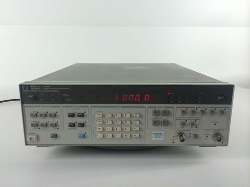 Hewlett packard 3325b synthesizer/function generator for sale