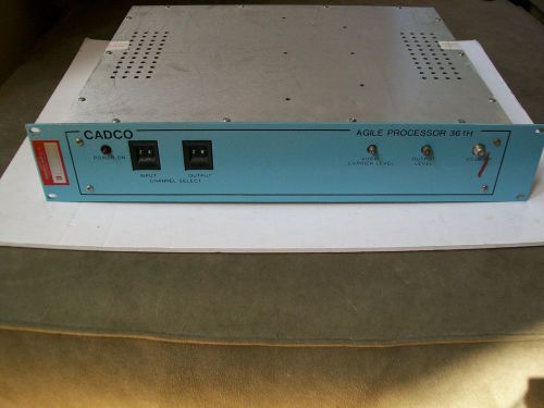 Vintage Cadco Agile Modulator Demodulator 361H Audio Video TV Studio Station