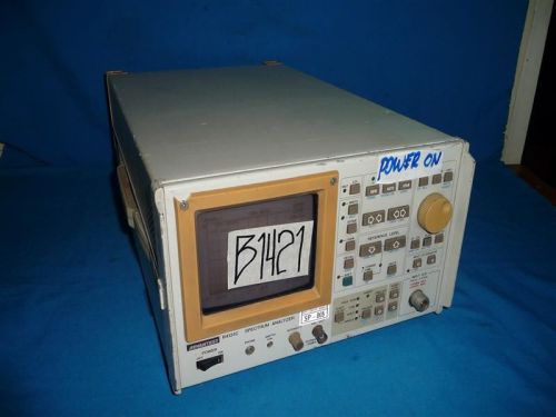 Advantest r4131c spectrum analyzer missing stand w/ breakage for sale