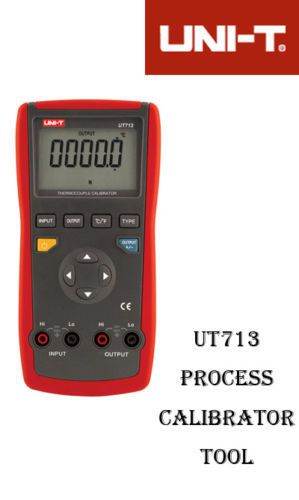Ut713 process calibrator thermocouple j k t e r s b n l for sale