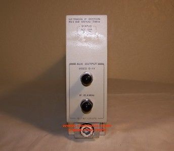 Hp agilent 70903a spectrum analyzer if section module for sale